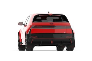 Hyundai Ioniq 5 N Mud Flap Kit - Rally Armor - Light Blue Logo - Black - `25-`27 Hyundai Ioniq 5 N Mud Flap Kit - Rally Armor - Light Blue Logo - Black - `25-`27